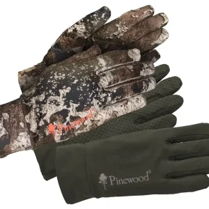 Pinewood Handschuhe Furudal Liner, Strata Moss Green Neue Ware